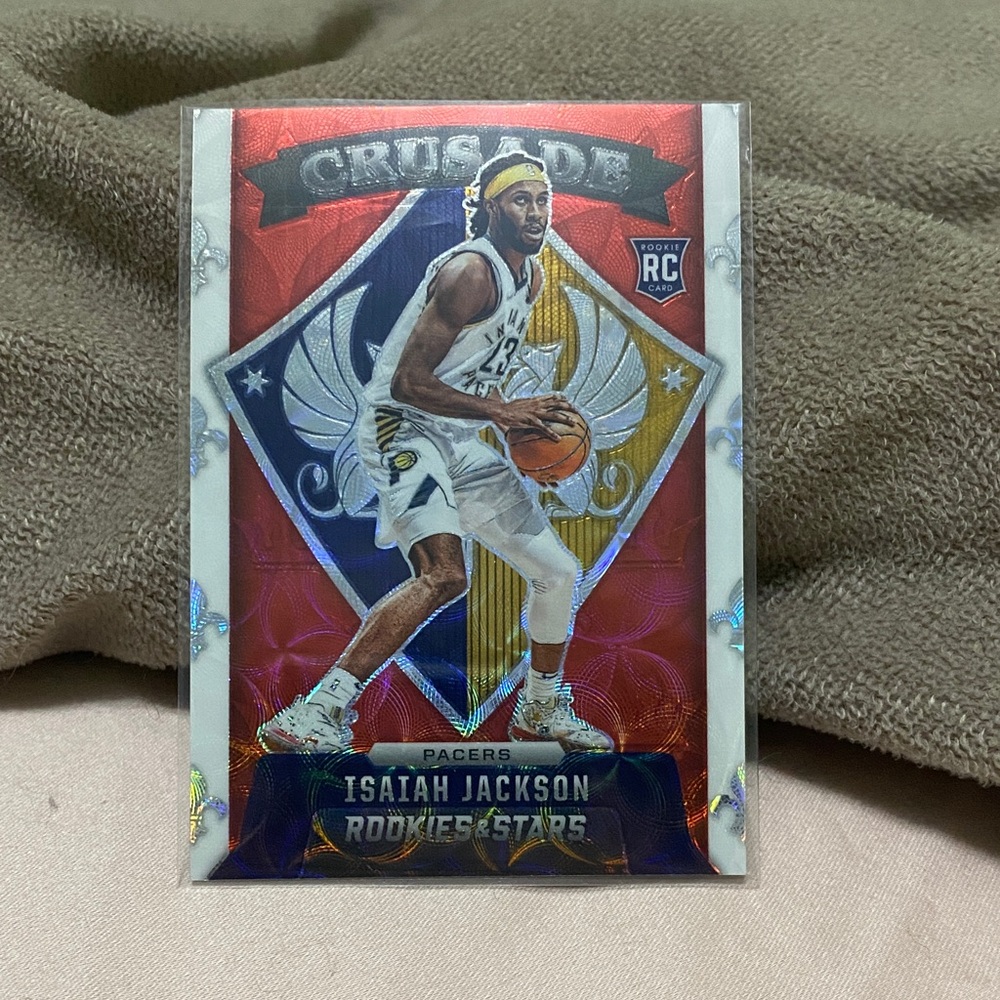 2021 Panini Chronicles Asia Isaiah Jackson Rookie Red /88!!